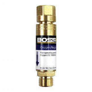 Bossweld Flashback Arrestor Oxygen Regulator End