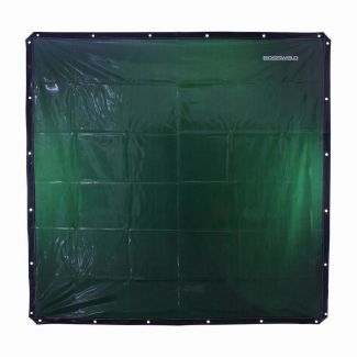 Bossweld 1.74mt x 1.74mt Welding Curtain Green