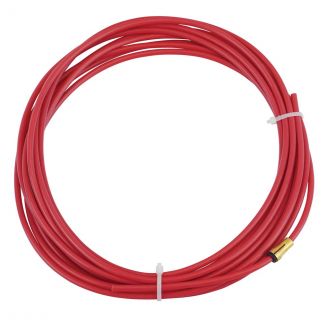 Bossweld Binzel Style Red Teflon Liner 0.9 - 1.2mm 3Mt