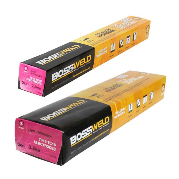 Bossweld TC16 7016 LH Twin Coated Electrode 4.0mm x 5Kg