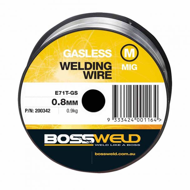 Bossweld Gasless GS MIG x 0.8mm (0.9 Kg Spl)