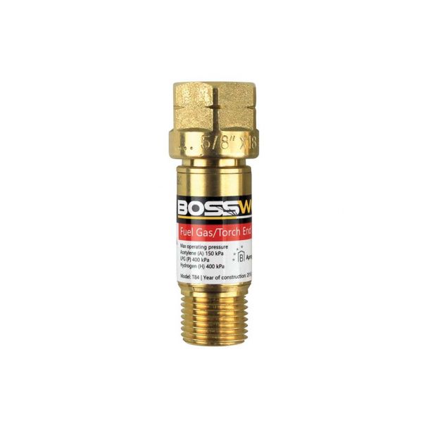 Bossweld Flashback Arrestor Fuel Torch End