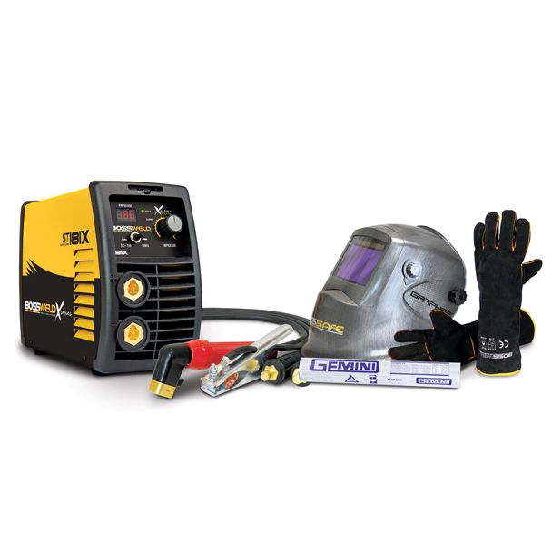 Bossweld ST 181X MMA/TIG Welder Bundle