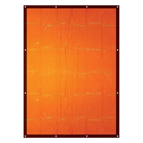 BossSafe 1.8Mt x 1.3Mt Orange Welding Curtain