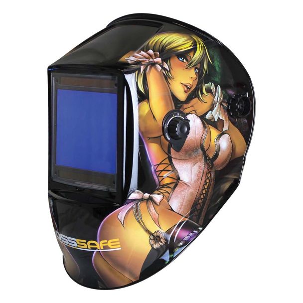 BossSafe Vixen Mega View Electronic Welding Helmet