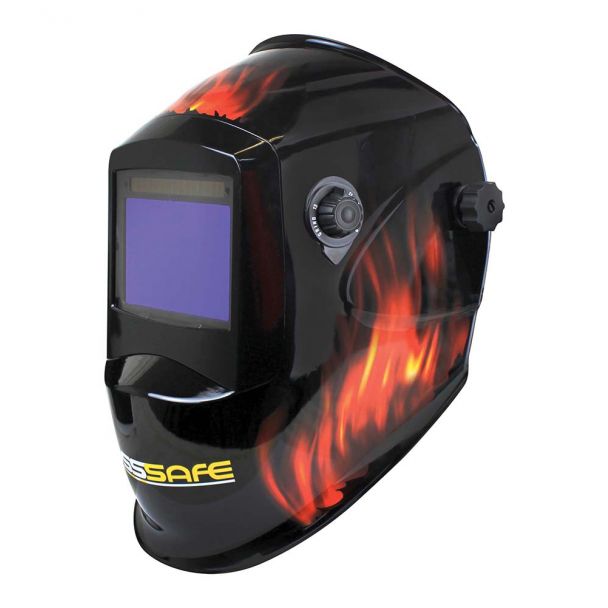 BossSafe Blaze Wide View Electronic Welding Helmet