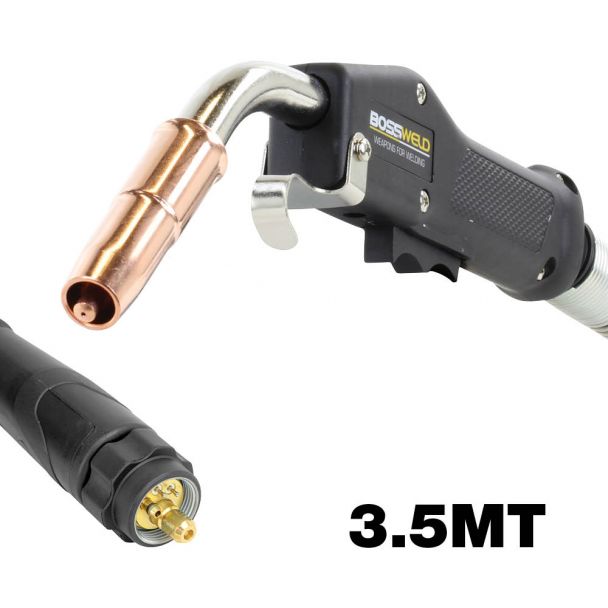 Bossweld Tweco Style MIG Torch TW4 12ft (3.5Mt) Euro Connection