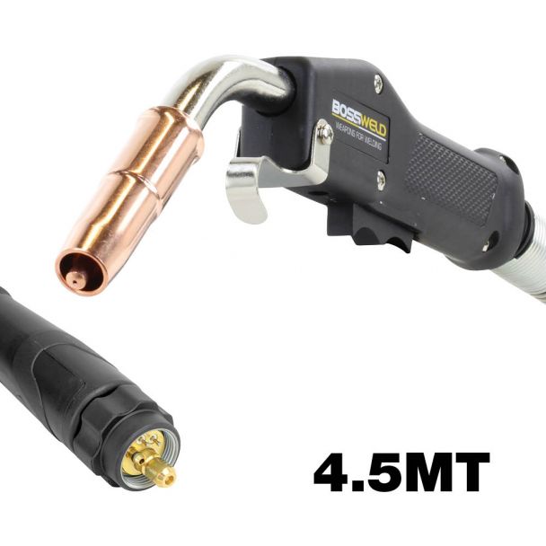 Bossweld Tweco Style MIG Torch TW4 15ft (4.5Mt) Euro Connection